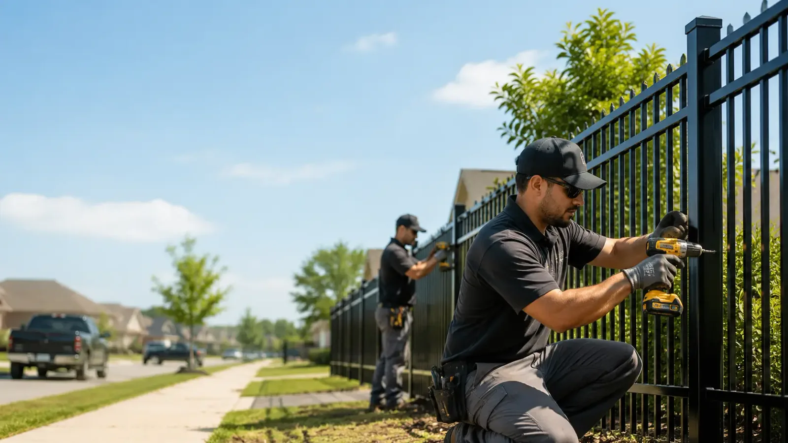 Metal Fence Installation in Converse, IN